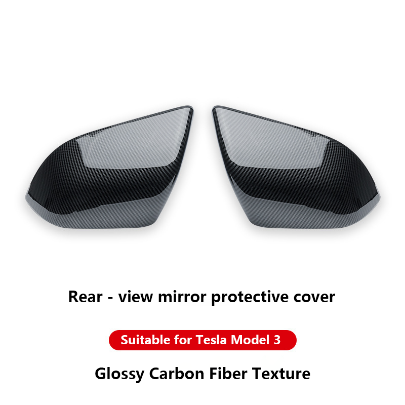 Tesla Model 3/Y-compatible rearview mirror cover