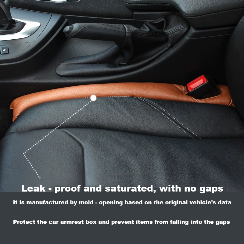 2 PCS Car Seat Gap Filler Strips - Interior Decor Accessories for Cars