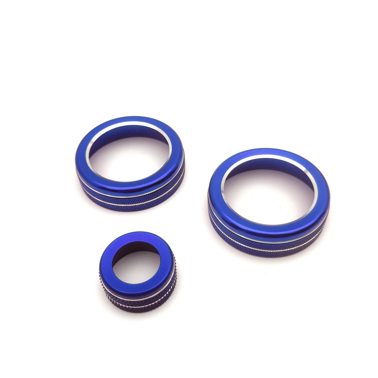 Aluminum alloy ring for the air - conditioning and rear - view knobs of Toyota Hilux