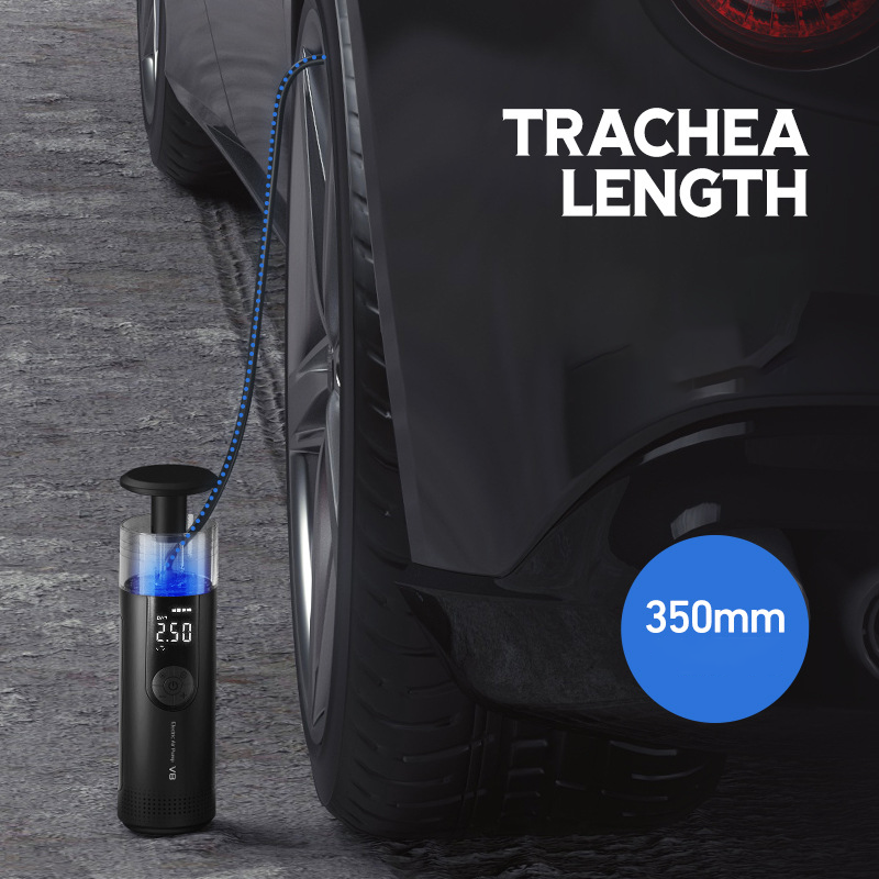 Wireless Car-mounted Inflator, a Multifunctional and Portable Electric Tire Inflator for Vehicles