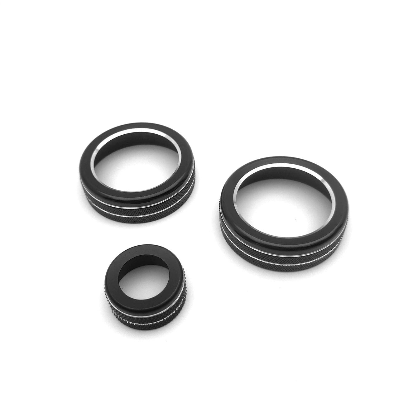 Aluminum alloy ring for the air - conditioning and rear - view knobs of Toyota Hilux