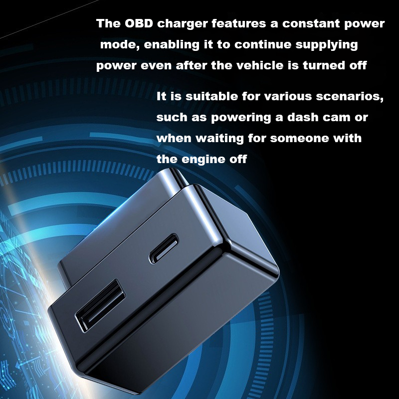 OBD fast charging connector suitable for Tesla Model 3/Y cars