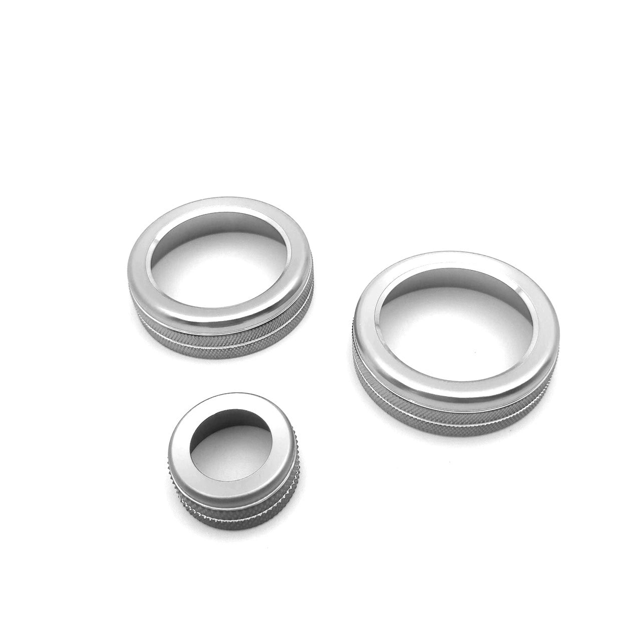 Aluminum alloy ring for the air - conditioning and rear - view knobs of Toyota Hilux