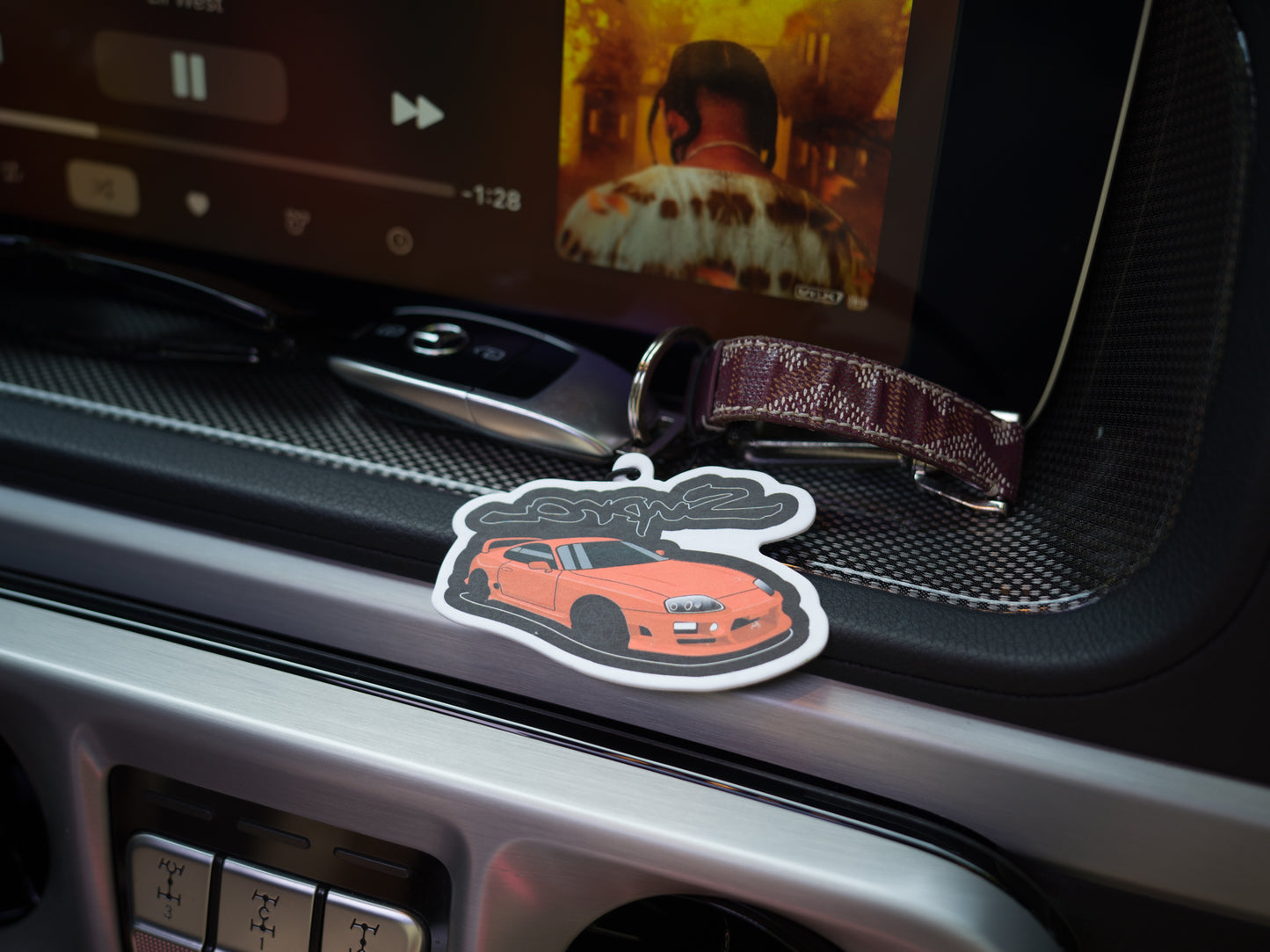 Supra Style Cartoon Airfresheners Car Airtag