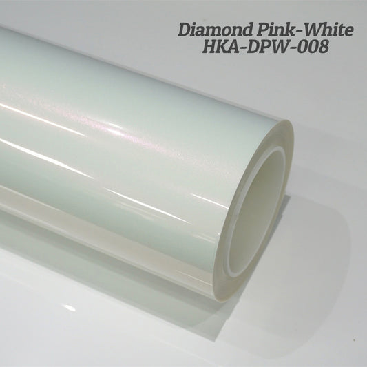 TPU Diamond Pink White Color