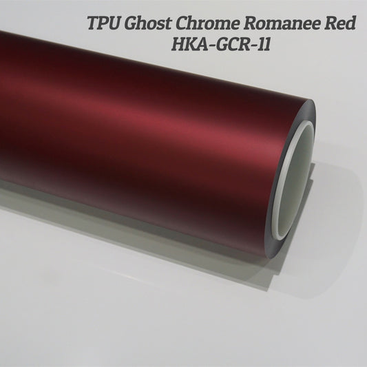 TPU Ghost Chrome Romanee Red Color