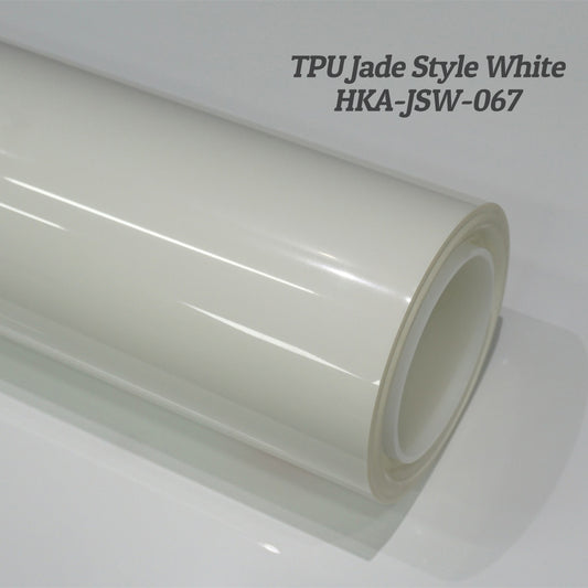 TPU Jade Style White Color