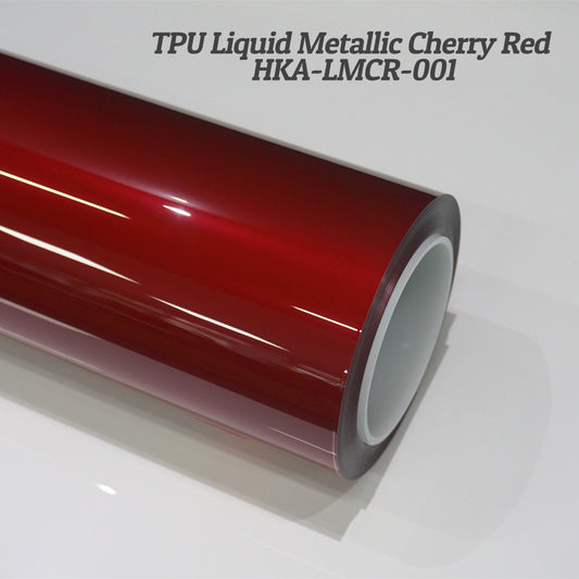 TPU Liquid Metallic Cherry Red Color