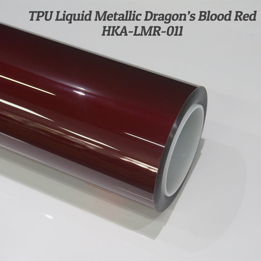 TPU Liquid Metallic Dragon's Blood Red Color