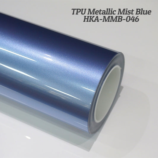 TPU Metallic Mist Blue Color