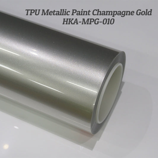 TPU Metallic Paint Champagne Gold Color