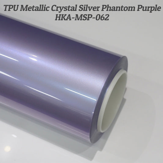 TPU Metallic Crystal Silver Phantom Purple Color