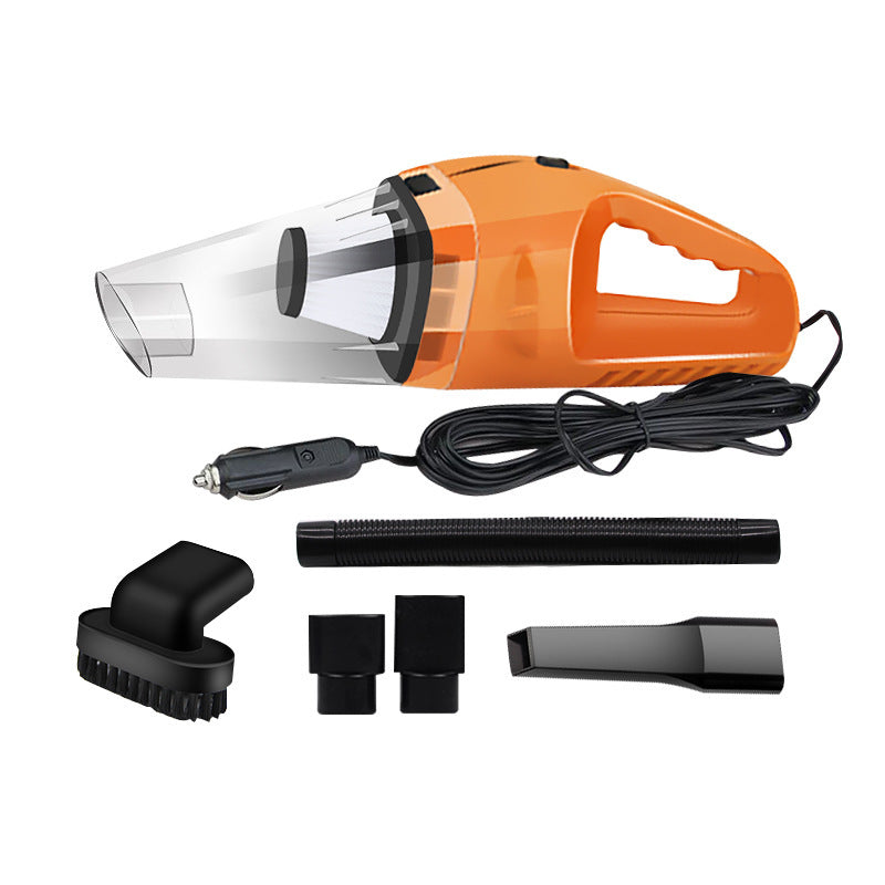 120W high-power wet and dry dual-purpose car vacuum cleaner with strong suction