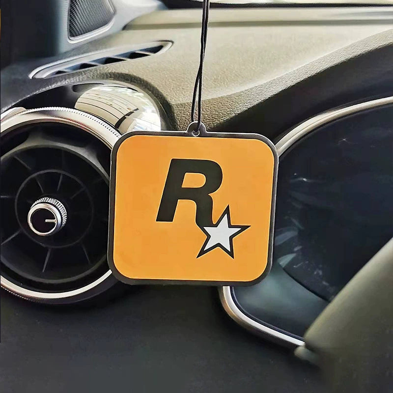 R-star Car Scented Card, Interior Decoration, Perfume Hanging Accessory, Air Freshening Scented Card