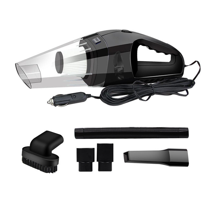 120W high-power wet and dry dual-purpose car vacuum cleaner with strong suction