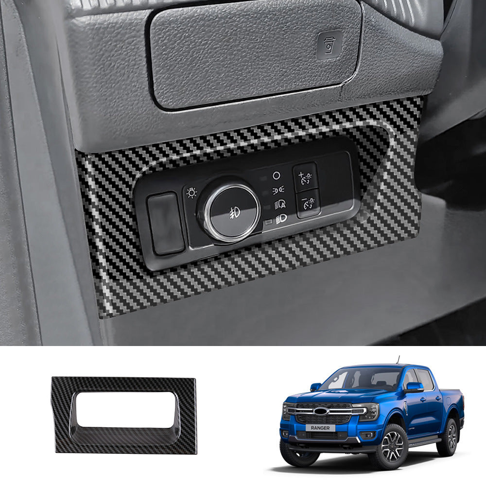 Interior stickers for the Hydro-Dip headlight adjustment frame applicable to the 2023 Ford Ranger