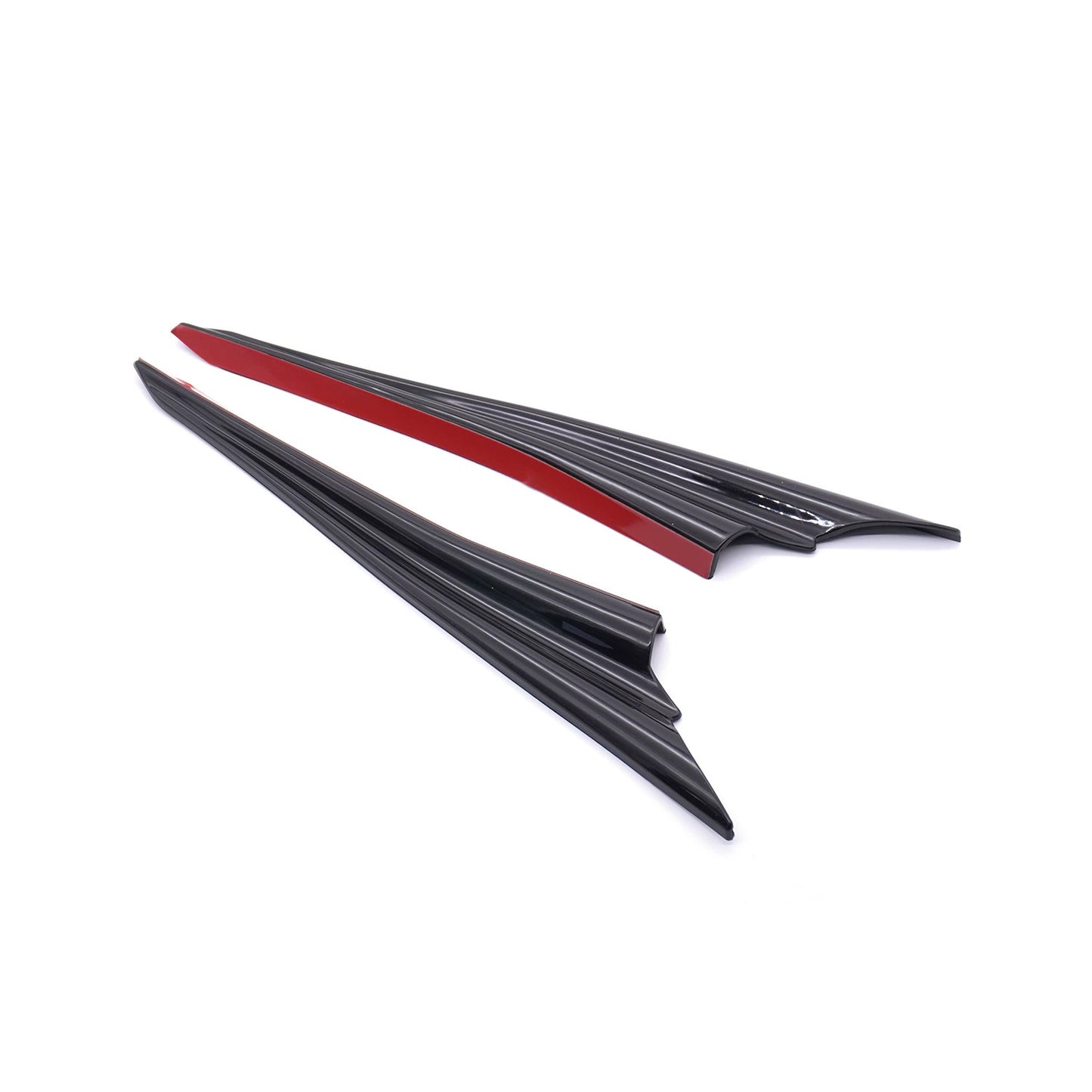 Automotive body kit modified air knife front bumper spoiler and air deflector