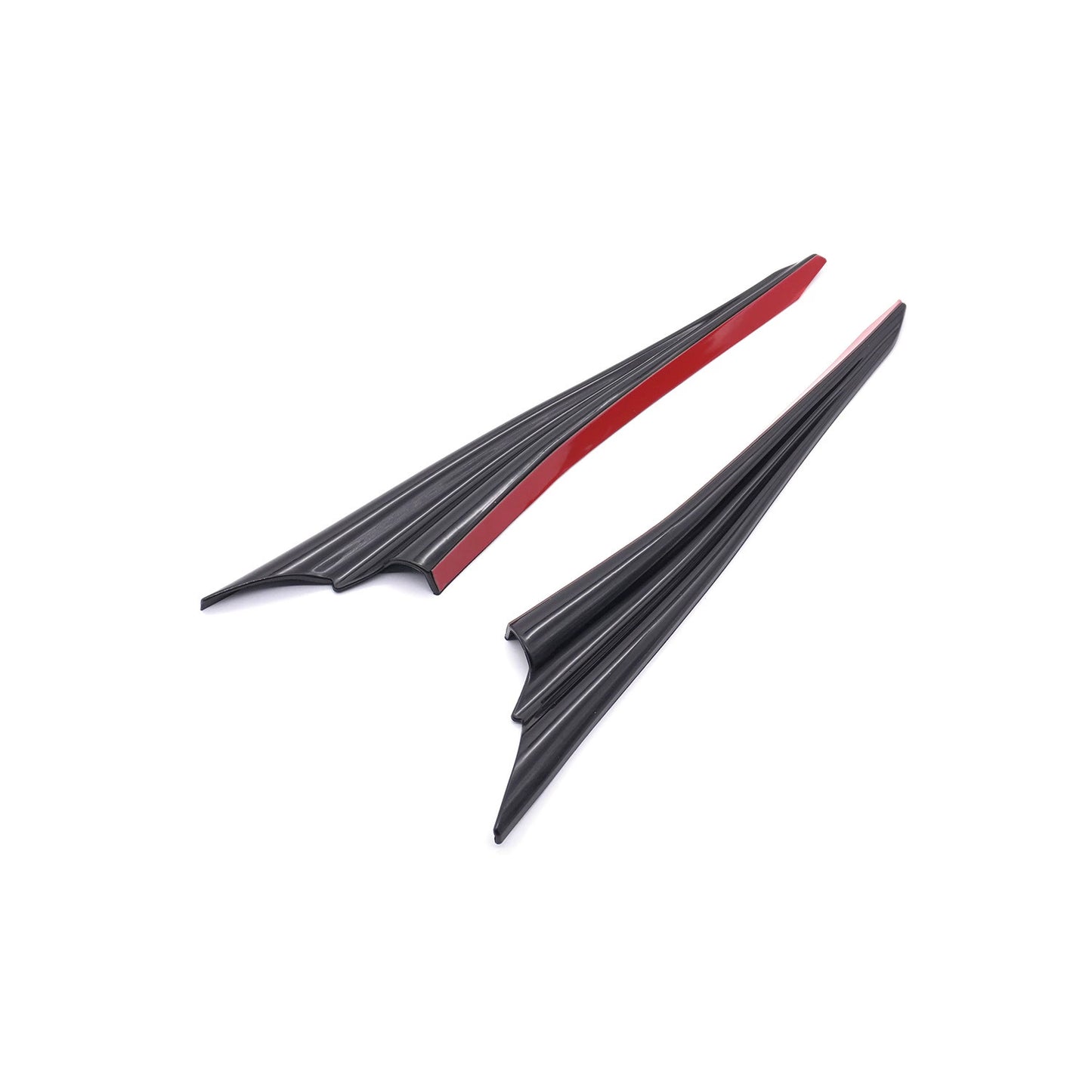 Automotive body kit modified air knife front bumper spoiler and air deflector