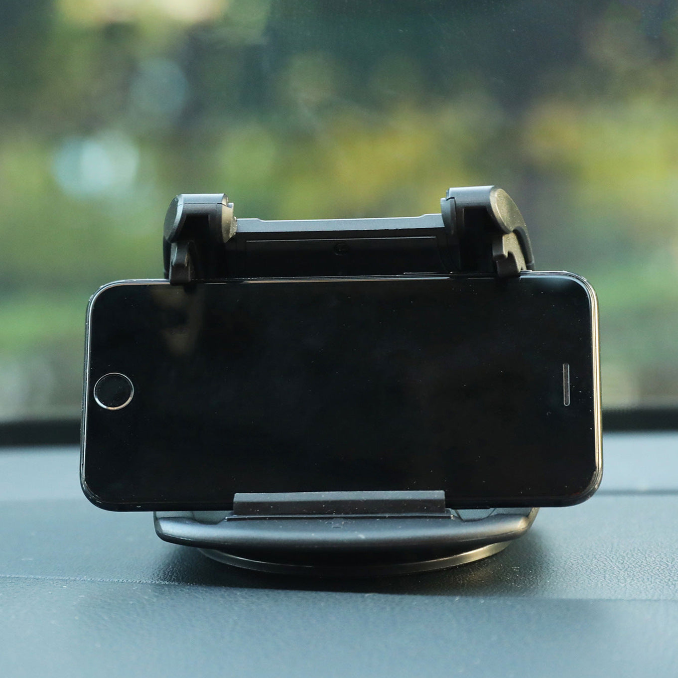 Car-mounted Suction Cup Base, Rotatable Dashboard Clip for Navigation Device