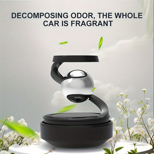 Solar-powered Car Aromatherapy Decoration - Long-lasting Scent