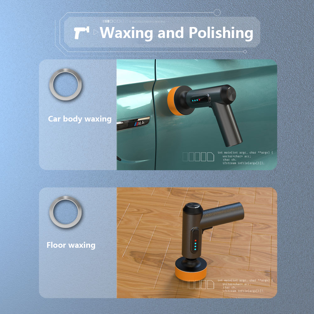 Car waxing and polishing machine, car paint scratch repair grinder, sponge wheel, polishing disc