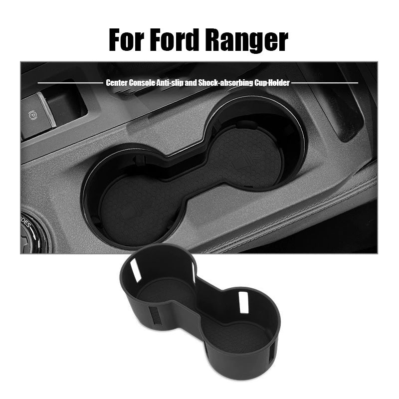 Anti-slip Silicone Cup Sleeve Suitable for 2023-2024 For Ford Ranger