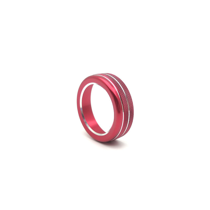 Aluminum alloy ring for the air - conditioning and rear - view knobs of Toyota Hilux