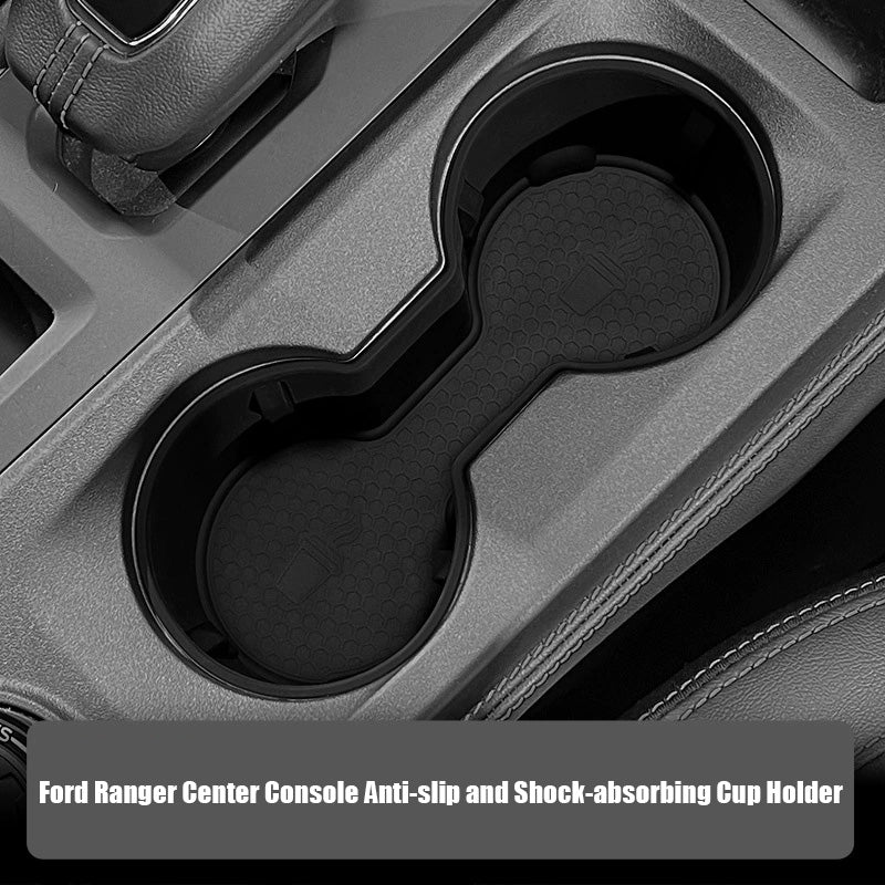 Anti-slip Silicone Cup Sleeve Suitable for 2023-2024 For Ford Ranger