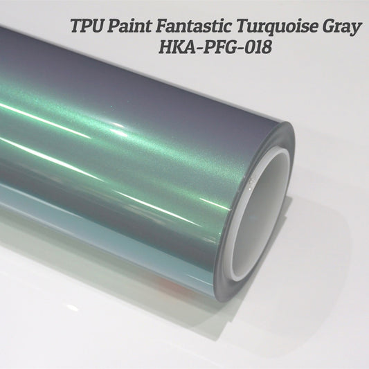 TPU Paint Fantastic Turquoise Gray Color