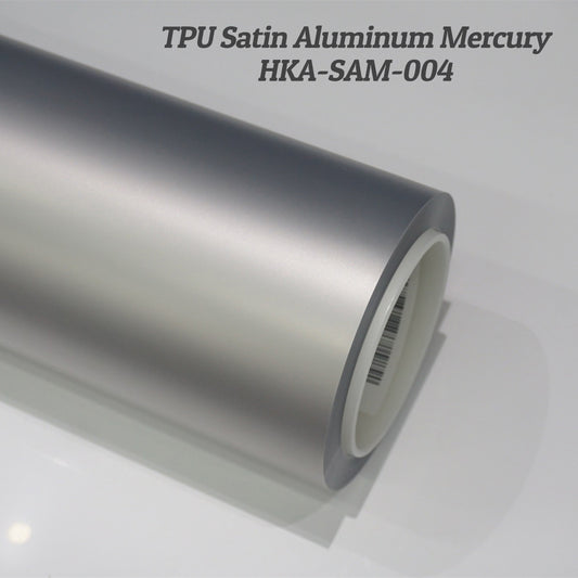 TPU Satin Aluminum Mercury Color