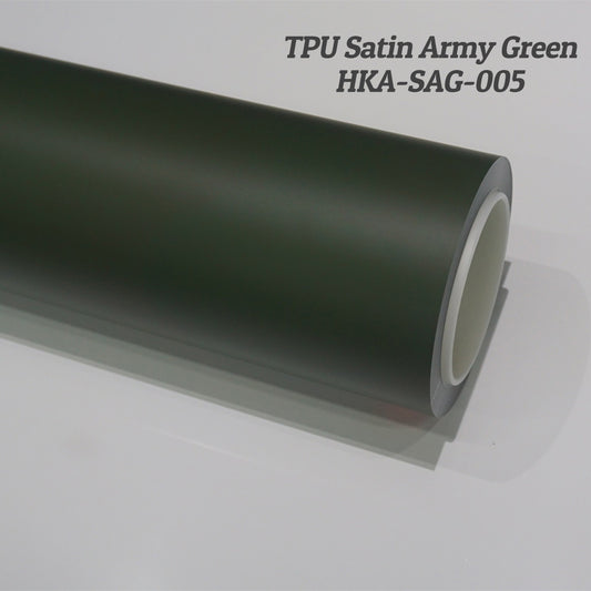 TPU Satin Army Green Color