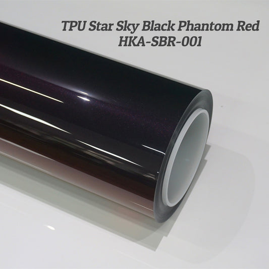 TPU Star Sky Black Phantom Red Color