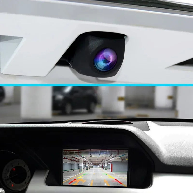 Universal HD 1080P AHD Car Rear Camera 170 Wide Angle CVBS CCD for Car Radio Night Vision and Waterproof Vehicle Parking Reverse