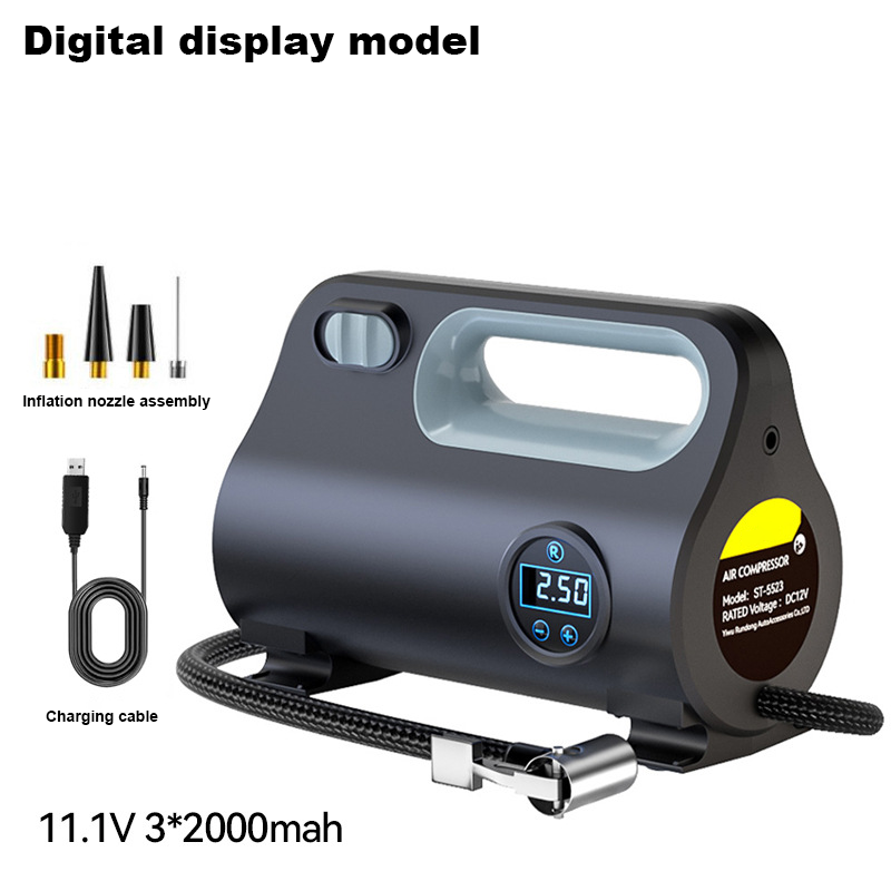 Portable Car Air Pump: A Multi - functional Inflator for Vehicles